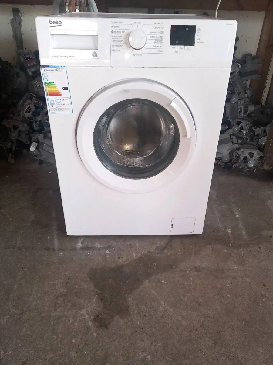 Beko 8kg washing machine 1400 spin - Image 1