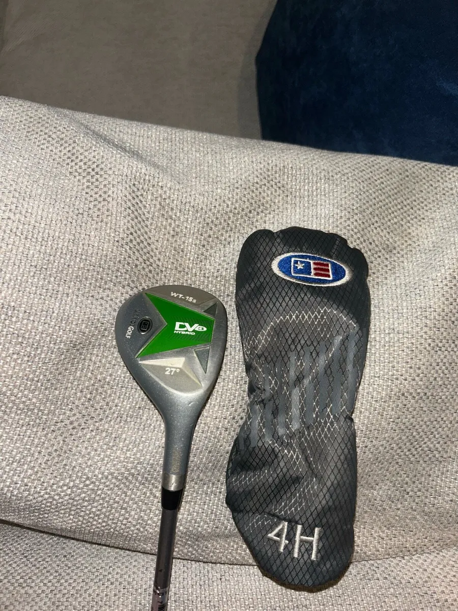 Us kids green golf club set 6 clubs - Image 3