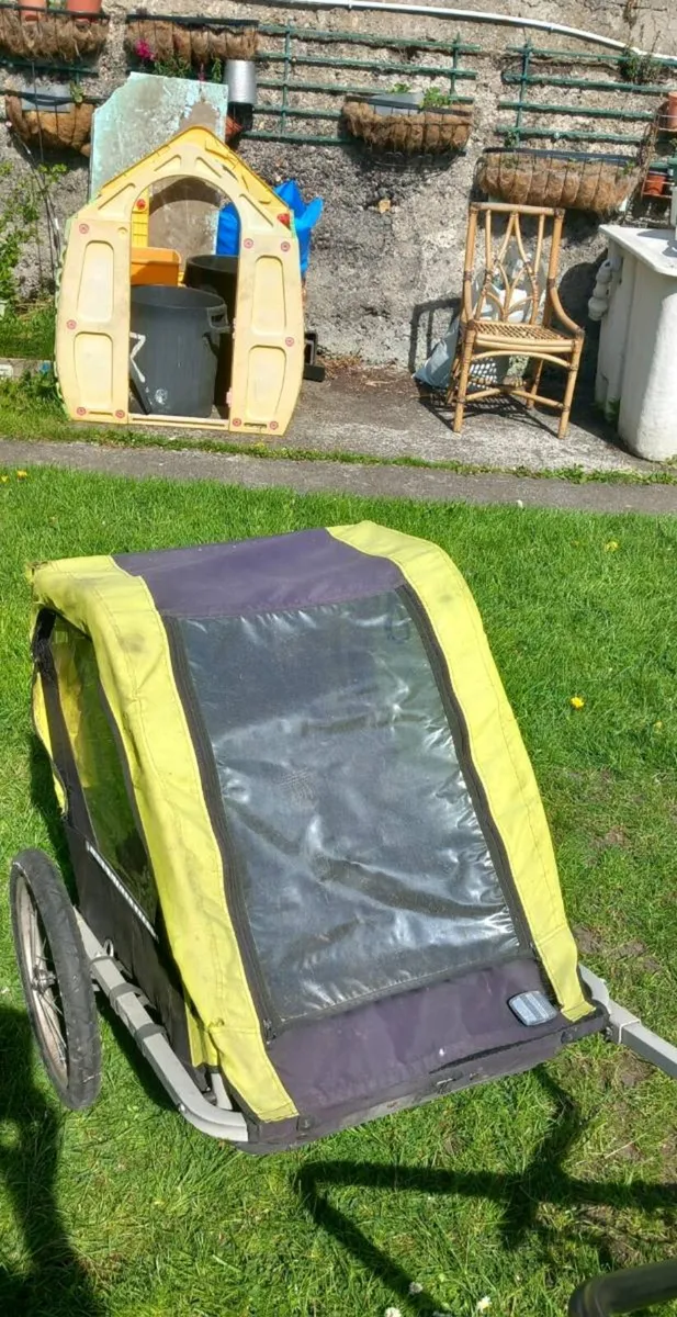 Double Child Bike Trailer (Halfors). - Image 3