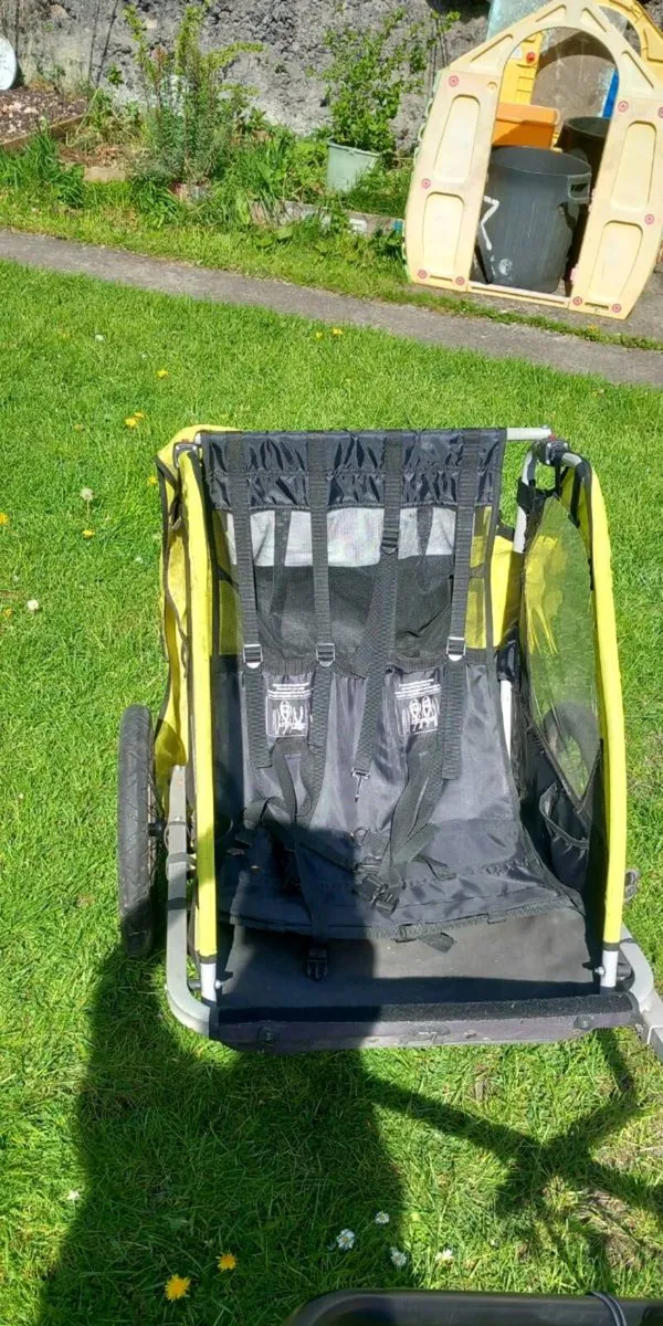 Double Child Bike Trailer (Halfors). - Image 4