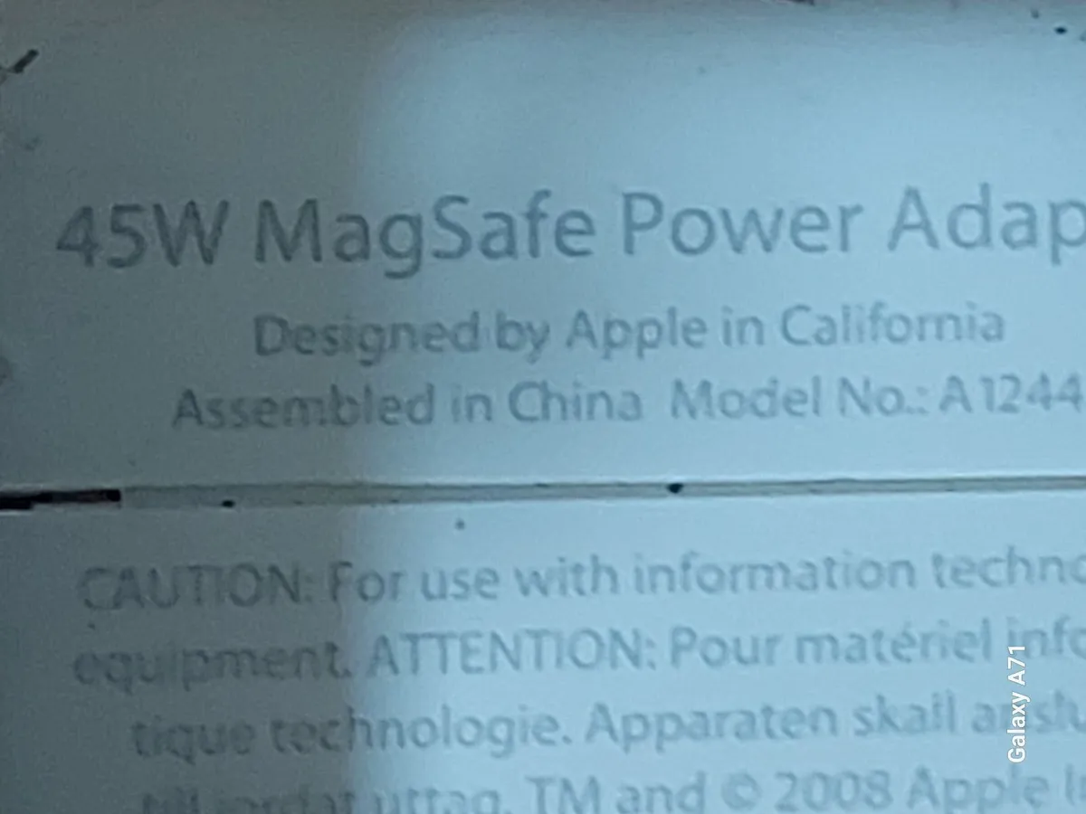 Apple Magsafe Charger Power Adapter - Image 2