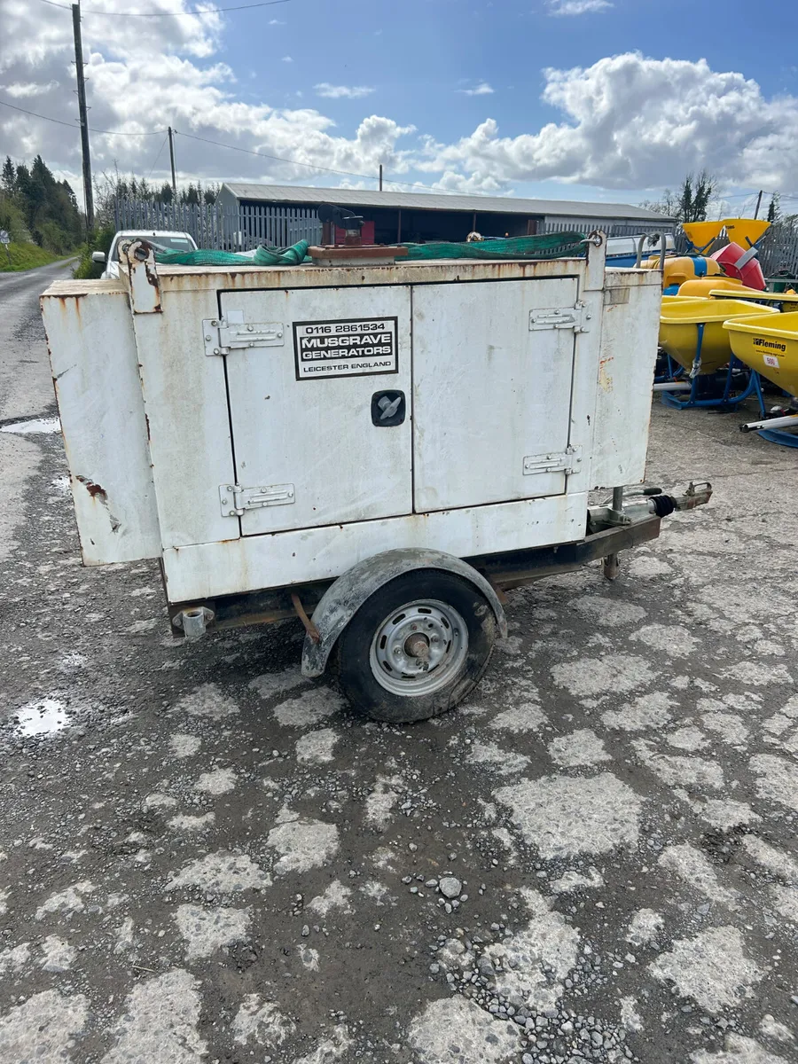Musgrave Tow Behind Diesel Generator - Image 2