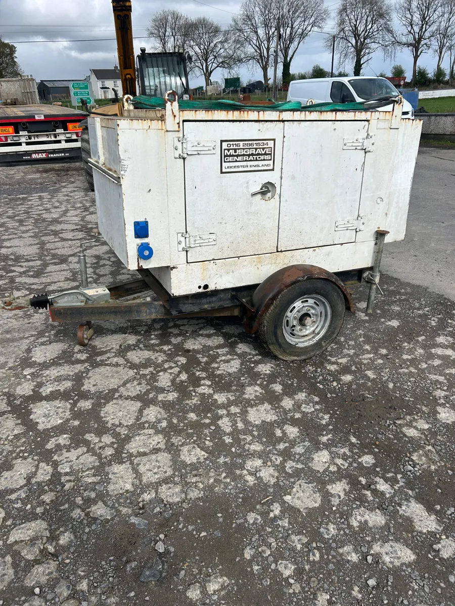 Musgrave Tow Behind Diesel Generator - Image 1