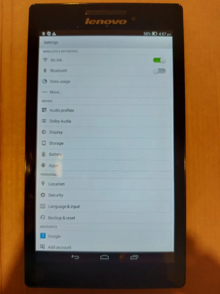Lenovo Tab 2A7-20F, 16GB in excellent condition - Image 4