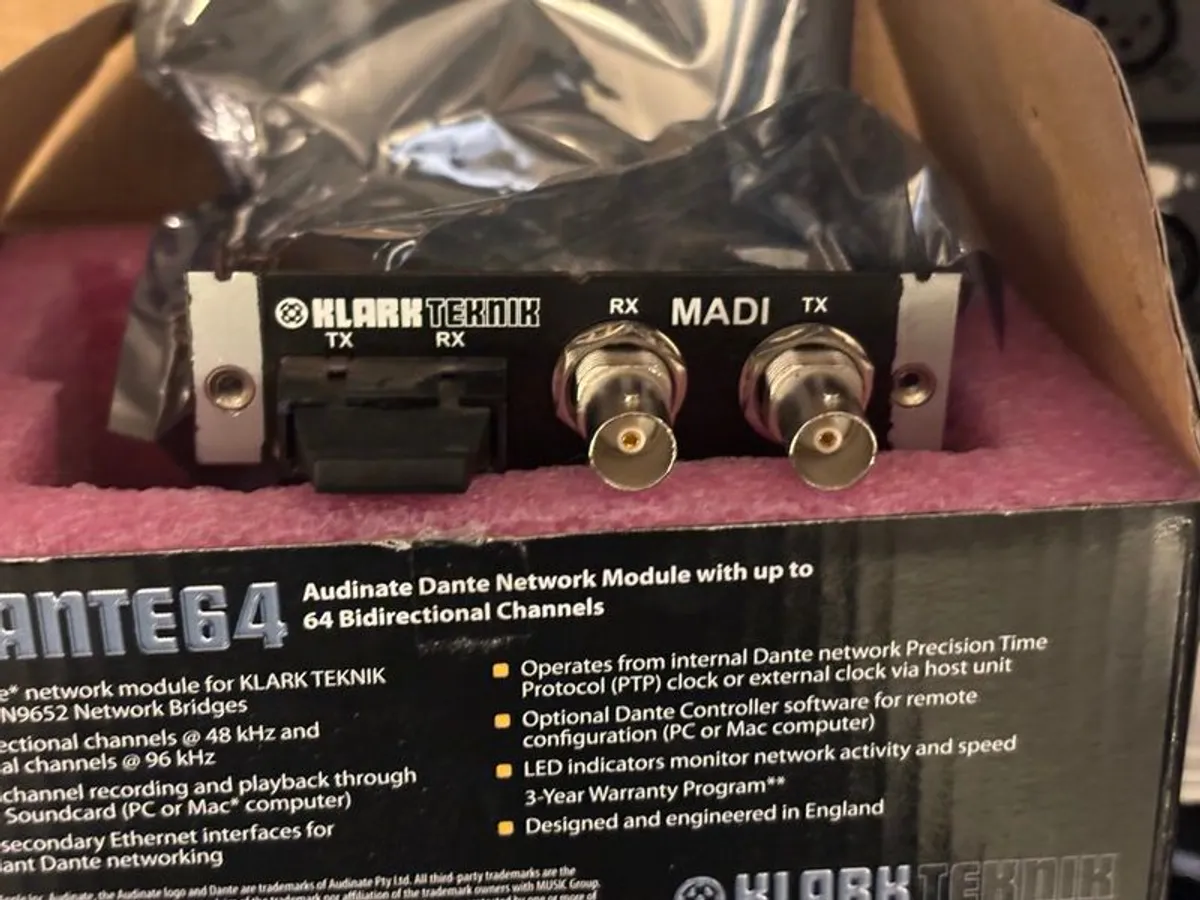 High-End Focusrite RedNet Recording System, Red8Pre + MP8R x 2 + KT DN9650, Klang Quell 19" - Image 3