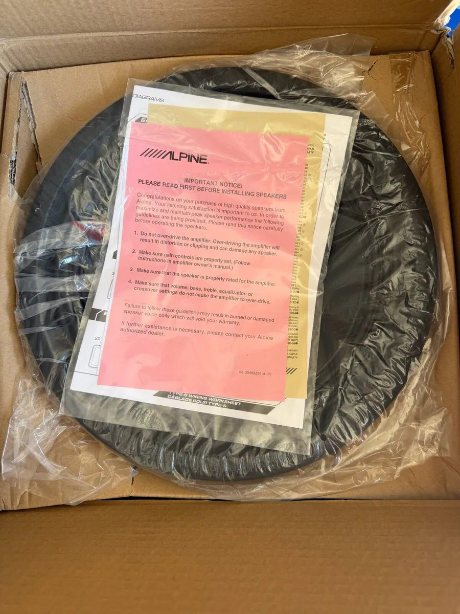 2 Brand new Alpine subwoofer - Image 3