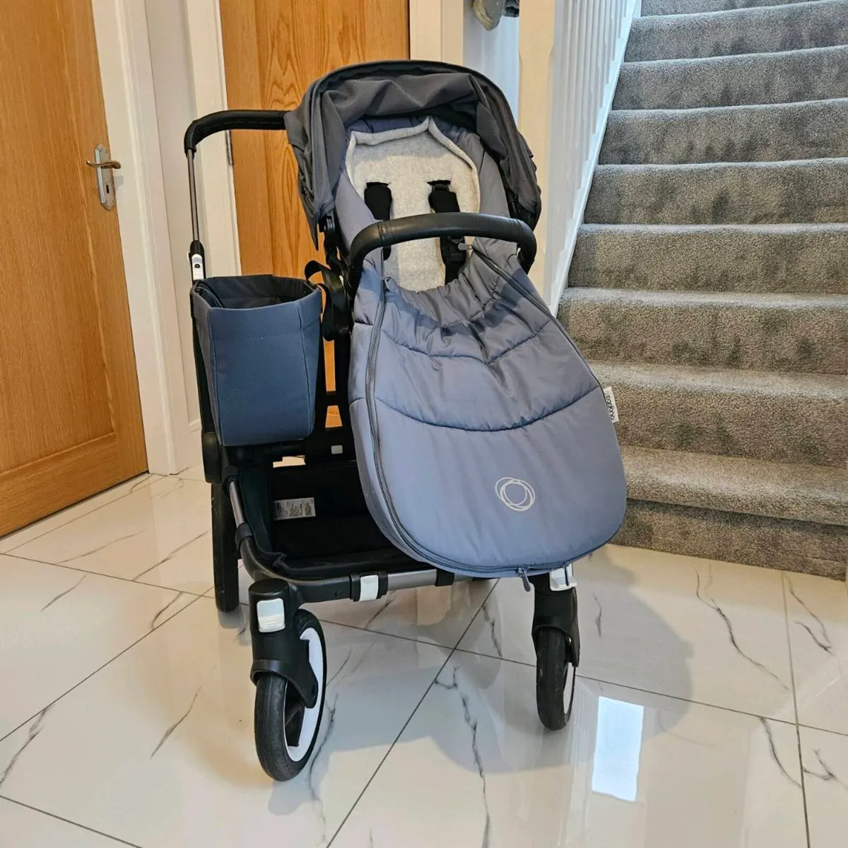 Bugaboo Donkey Twin & Two Pebble pro car seats. - Image 2