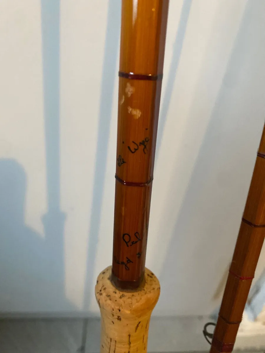 Hardy palakona 12' 6" split cane salmon rod - Image 4