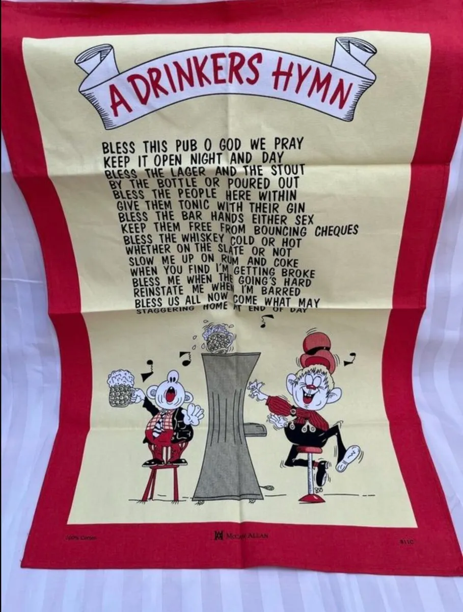Vintage tea towel - Image 1