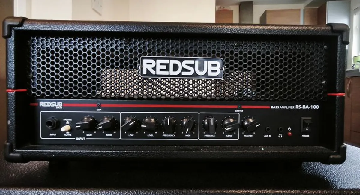RedSub Bass Amp & Cabinet 100W - Image 1