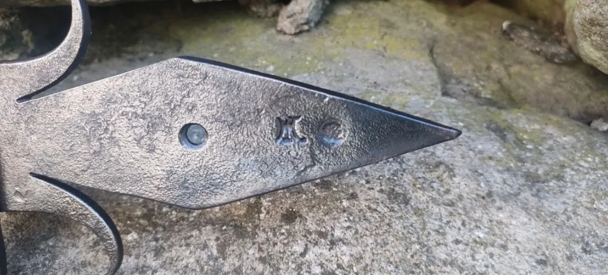 Hand forged coat rack - Image 3