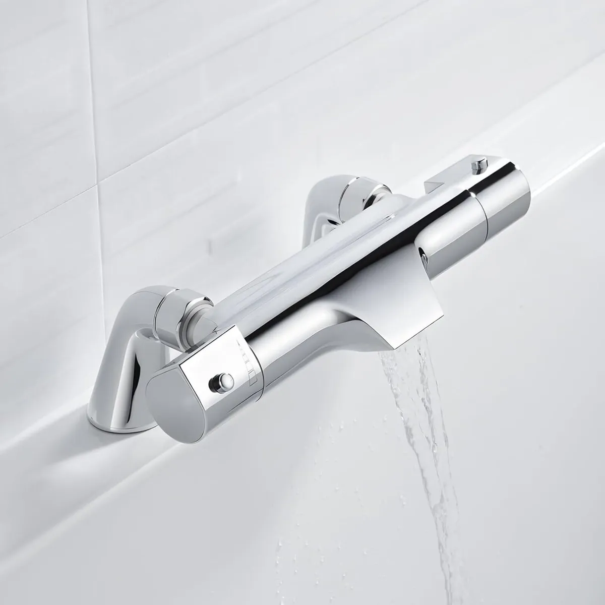 Thermostatic Bath Shower Mixer Deck Mounted Tap - Image 1