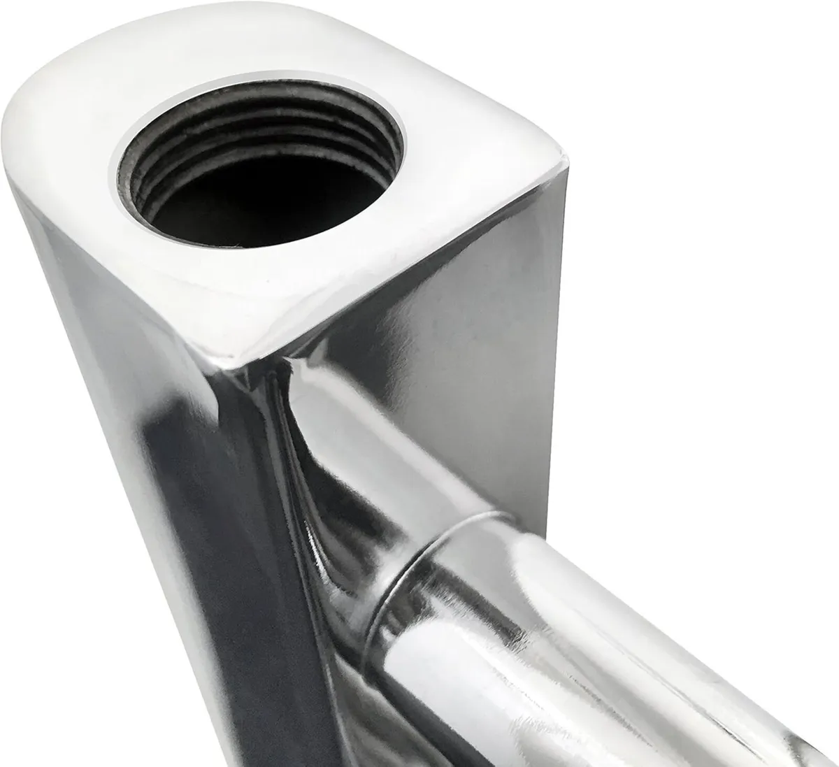 800mm Wide Chrome Heated Towel Rail Radiator - Image 2