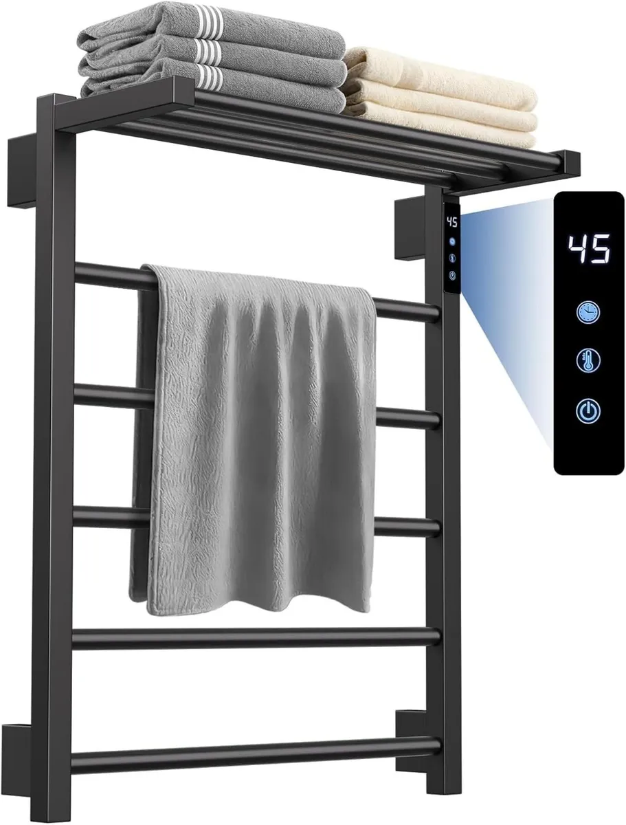 Electric Heated Towel Rail for Bathroom Hot - Image 1