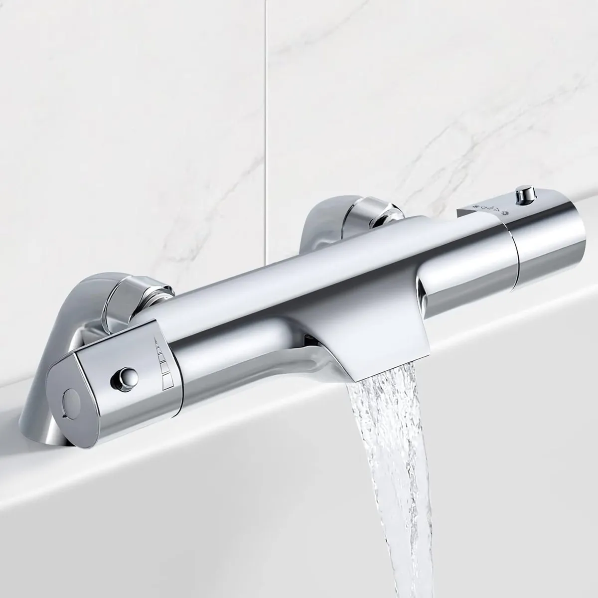 Thermostatic Bath Shower Mixer Bar Deck Mounted - Image 1