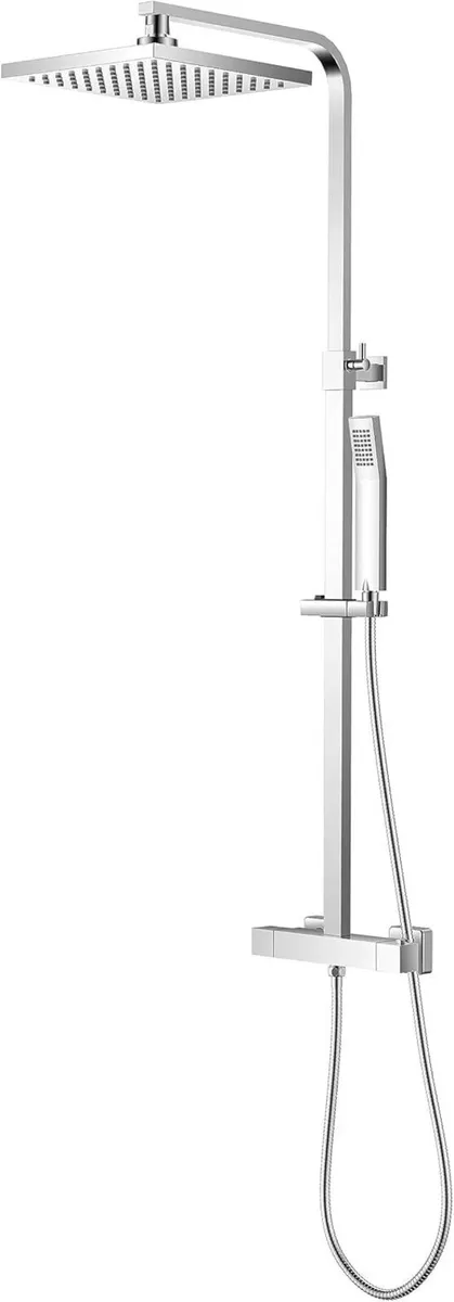 Thermostatic Shower Mixer Adjustable Height Set - Image 2