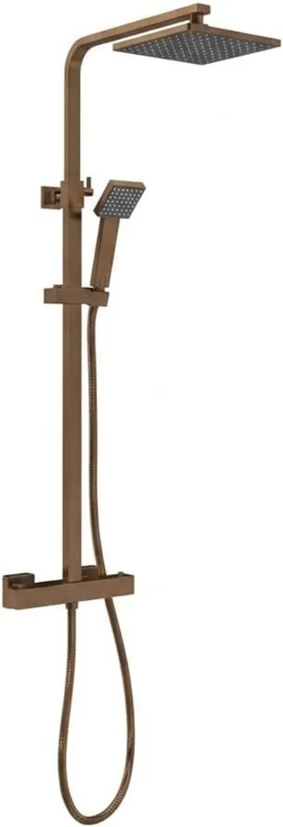 Thermostatic Shower System Mixer Set with - Image 1