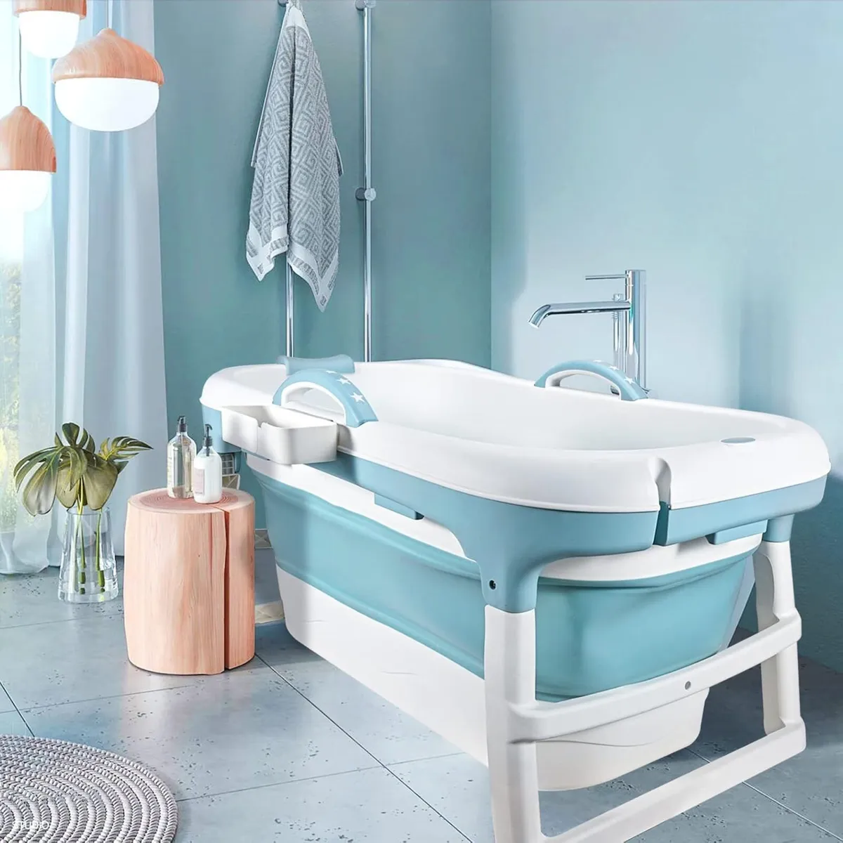 Folding Bathtub for Adults Outdoor ice Bath The - Image 1