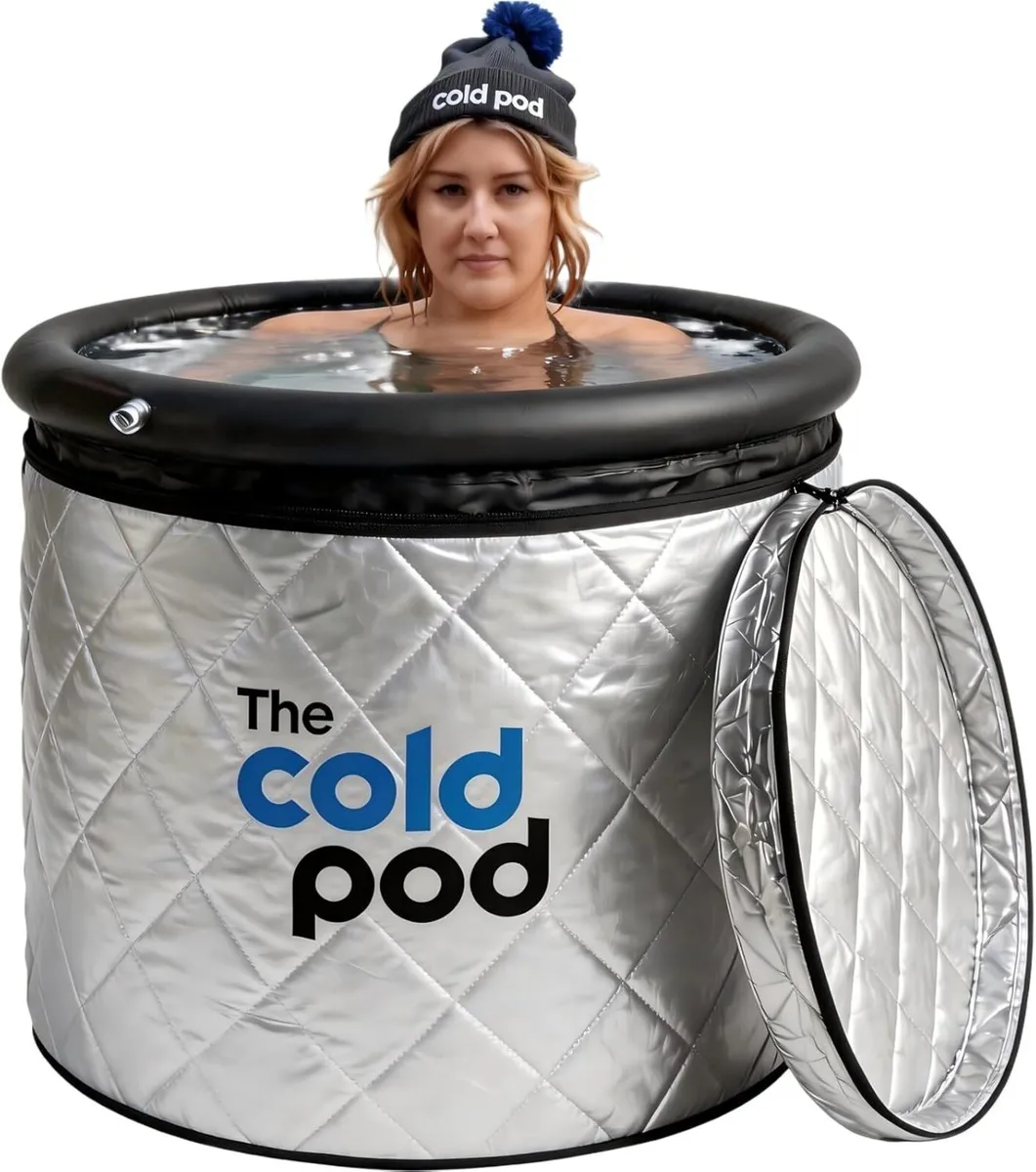 Insulated Ice Bath Tub with Cover 300L Cold - Image 1