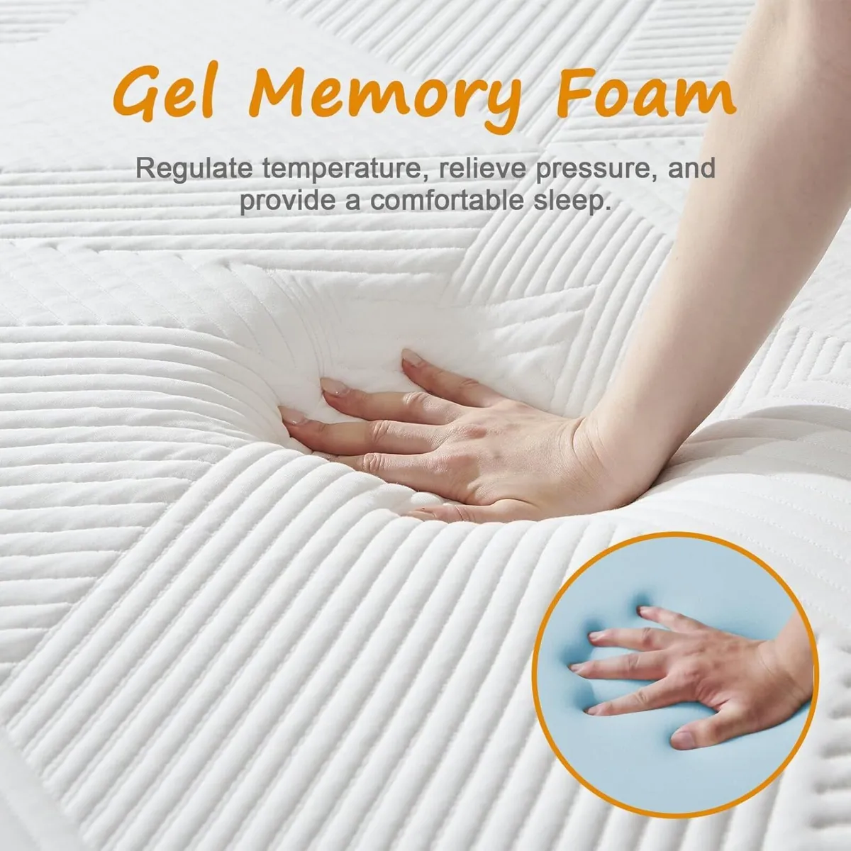 Single mattresses Memory Foam Mattress High-Densit - Image 4