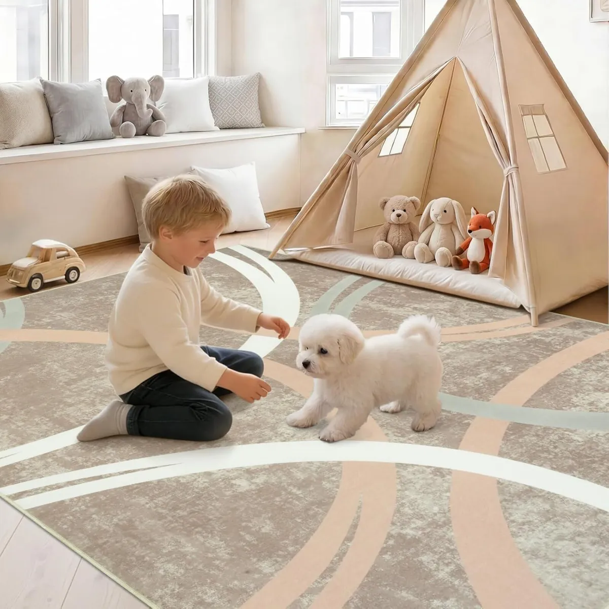Rugs Living Room Large 160x230cm For Bedroom Non - Image 4