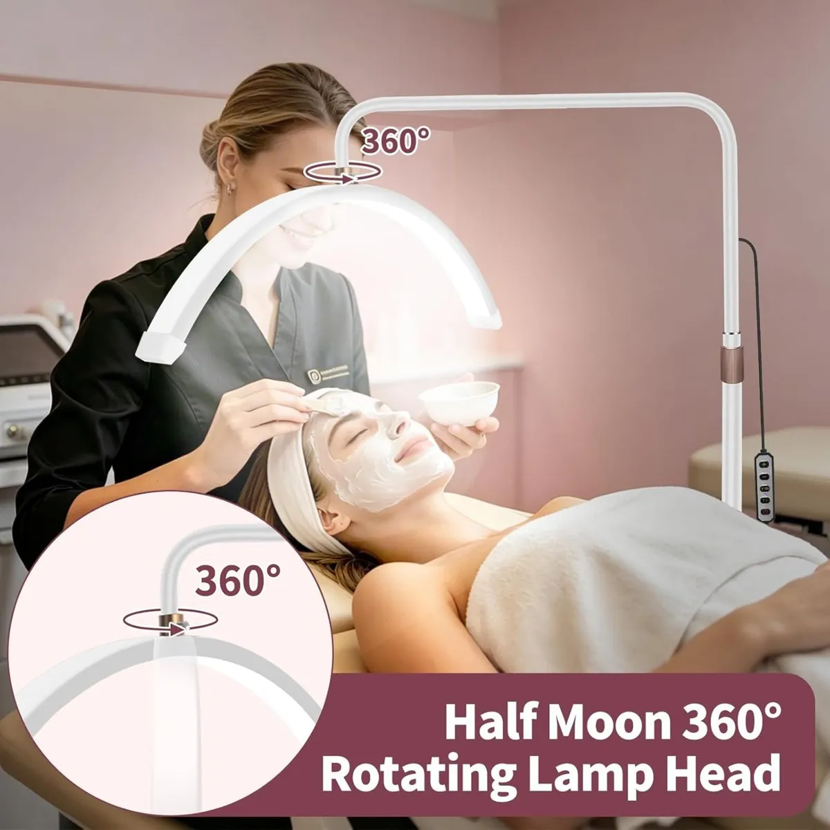 Half Moon Light: Lash Light - 40W 3 Color Modes - Image 2
