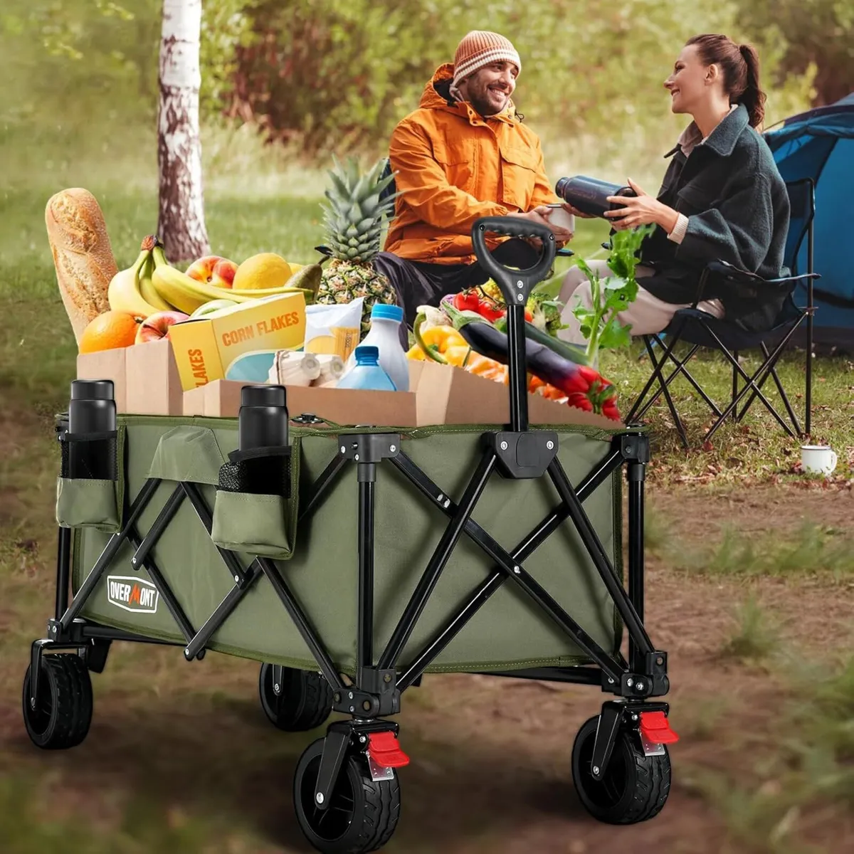 150kg Festival Camping Trolley on Wheels - Heavy - Image 2