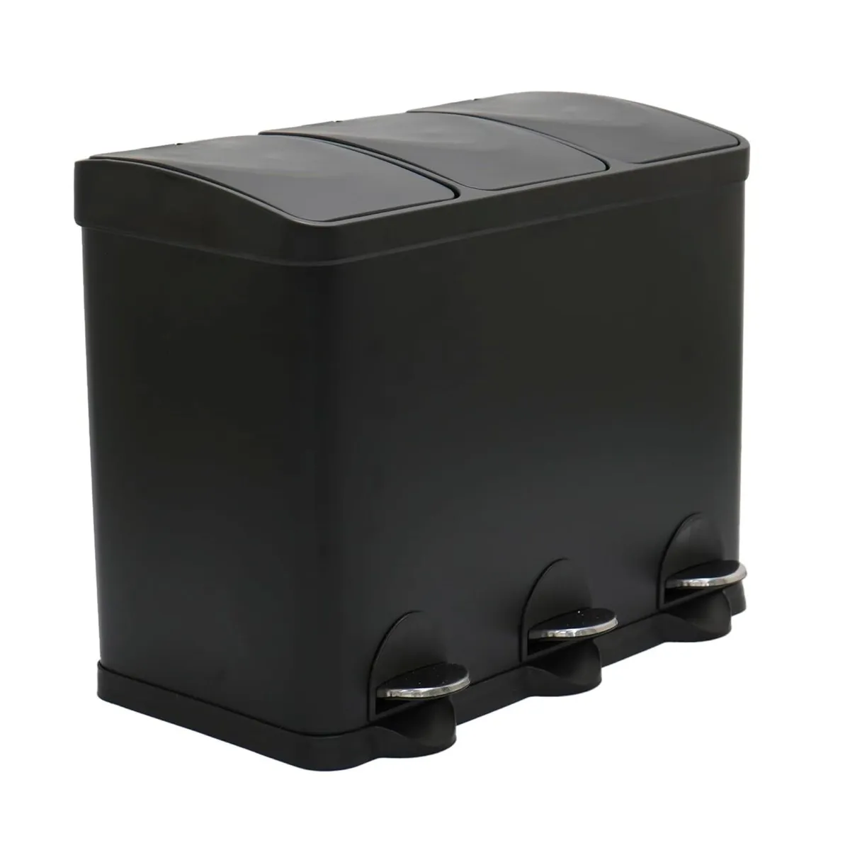 - Triple Pedal Bin 45 Litres Mod. RECIK3-3 - Image 1