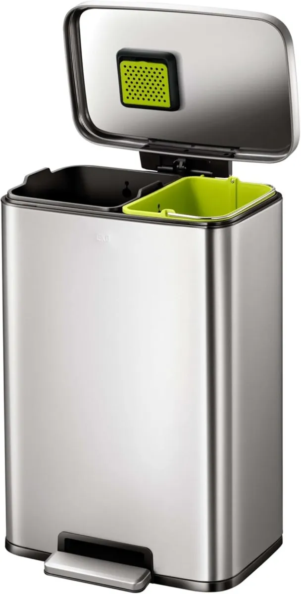 Madison Kitchen Trash Can 2 Compartments 45L - Image 1
