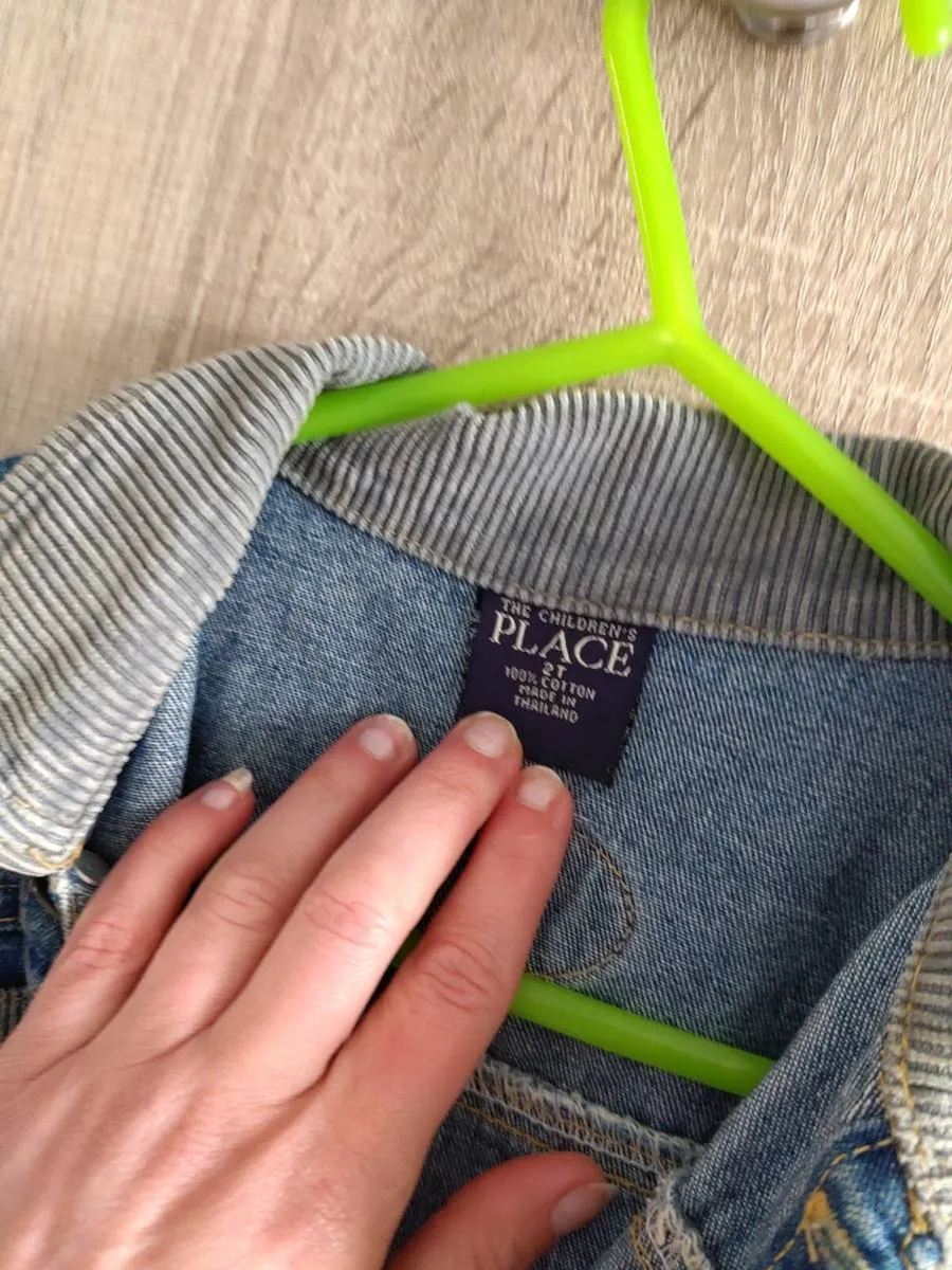 2 years old jacket jeans with corduroy - Image 2