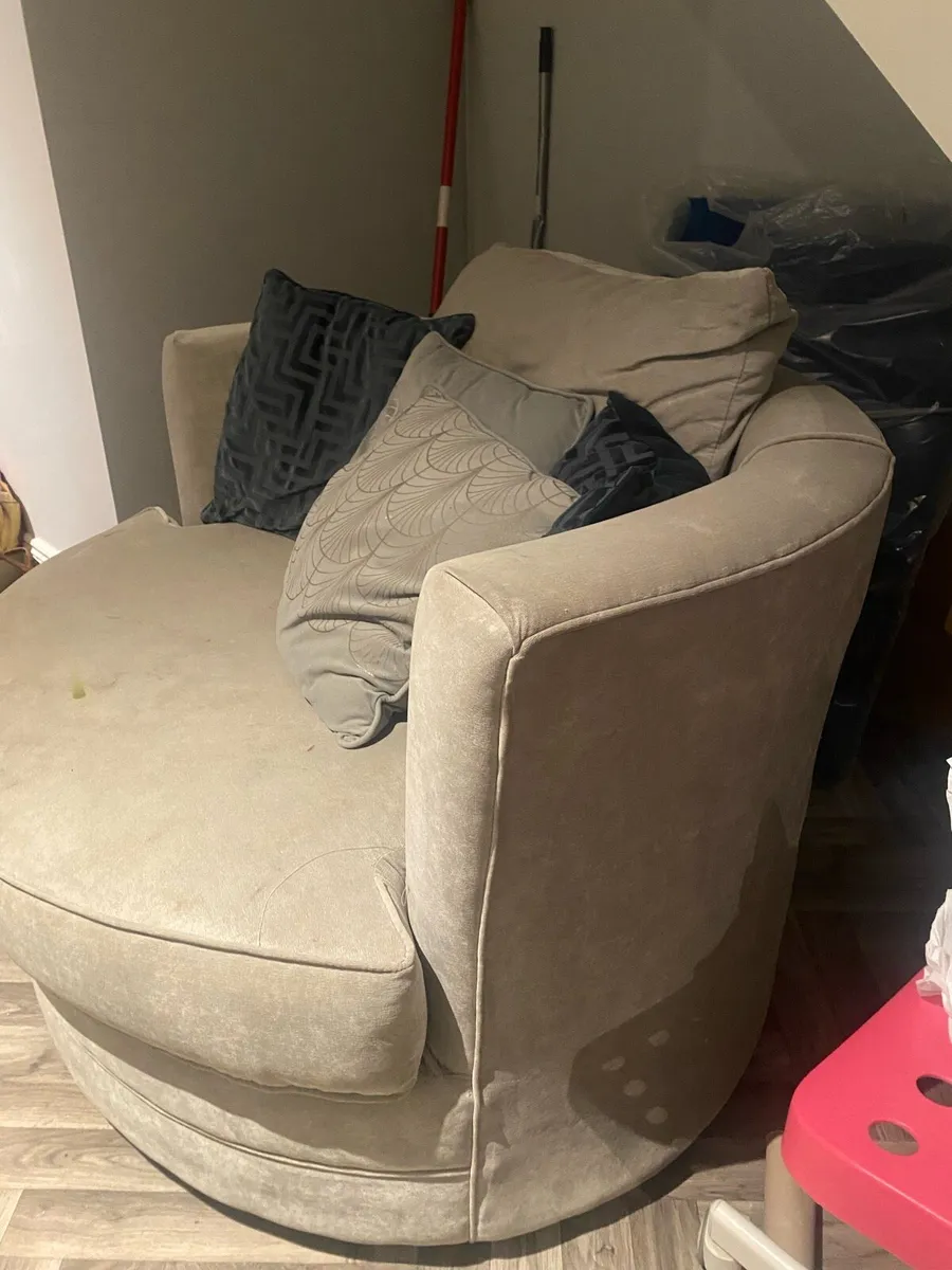 Small sized Grey Couch - Image 2