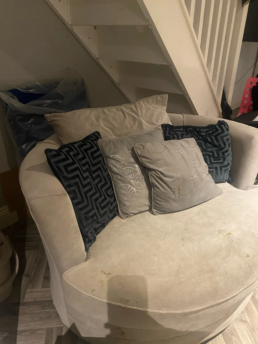 Small sized Grey Couch - Image 3