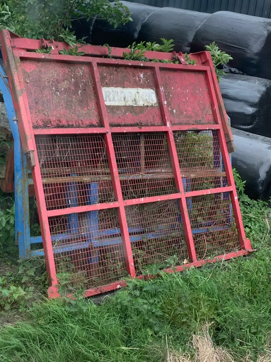 Redrock silage tail board