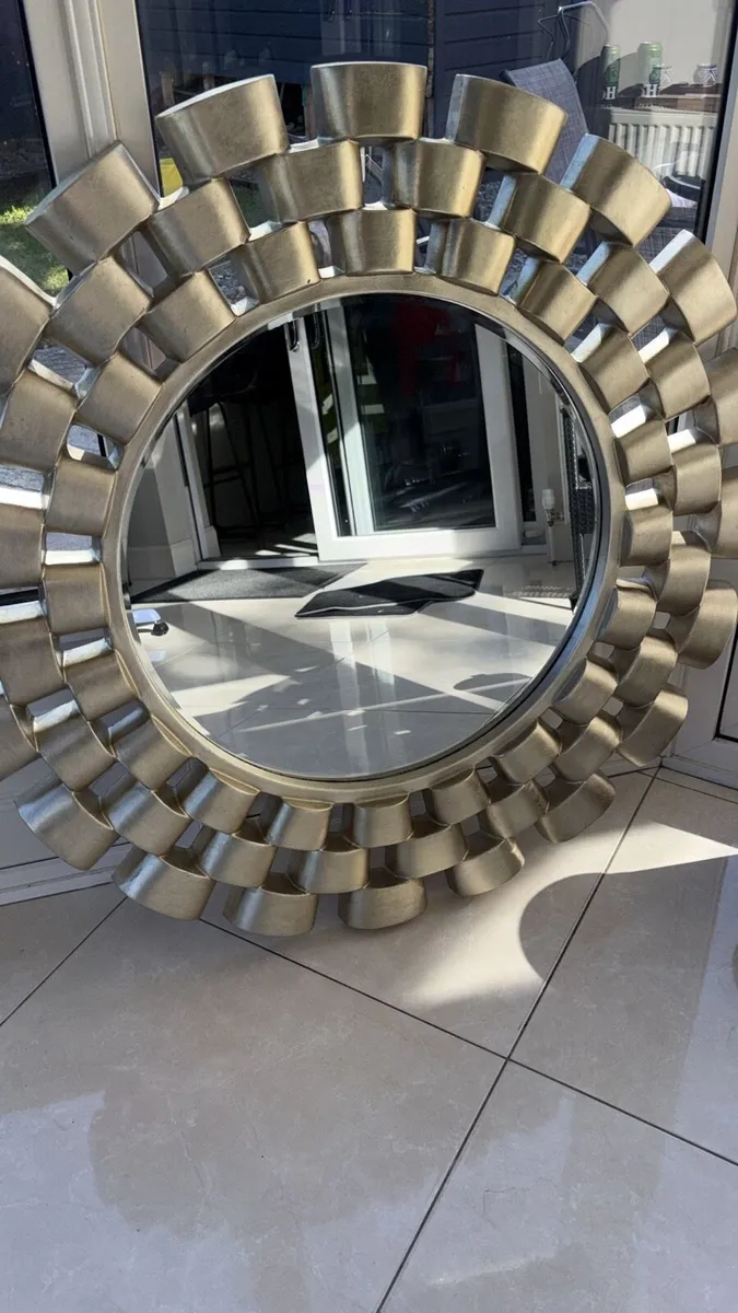 Large Round Mirror - Image 2