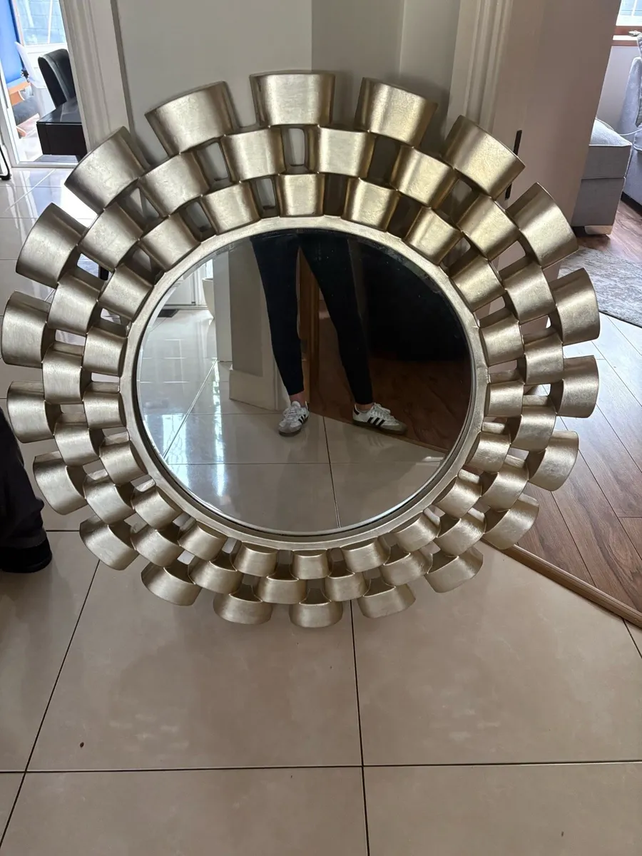 Large Round Mirror - Image 3