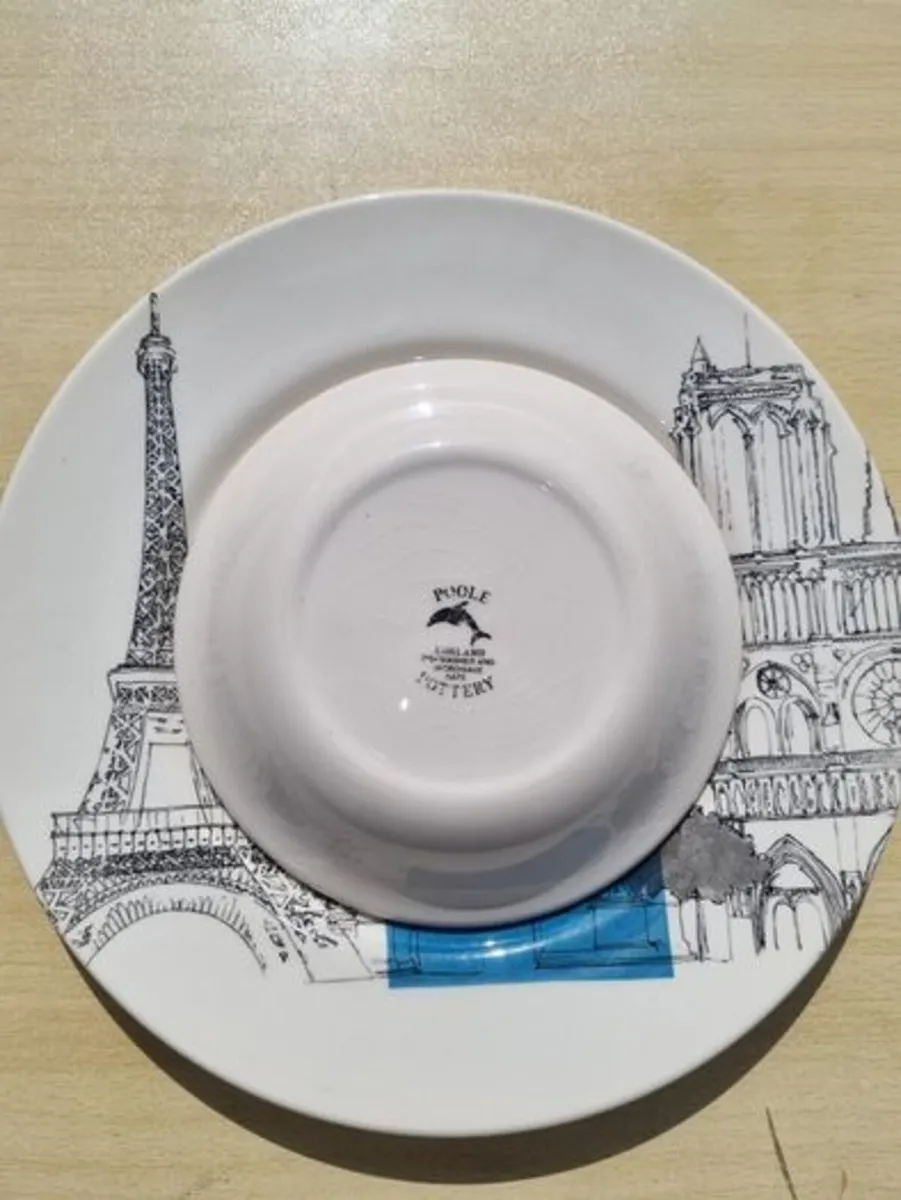 Poole Pottery cities in sketch - Paris - Image 2