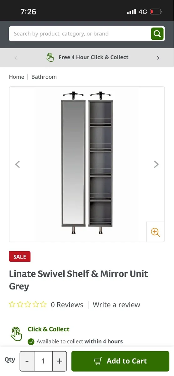 Bathroom tall boy