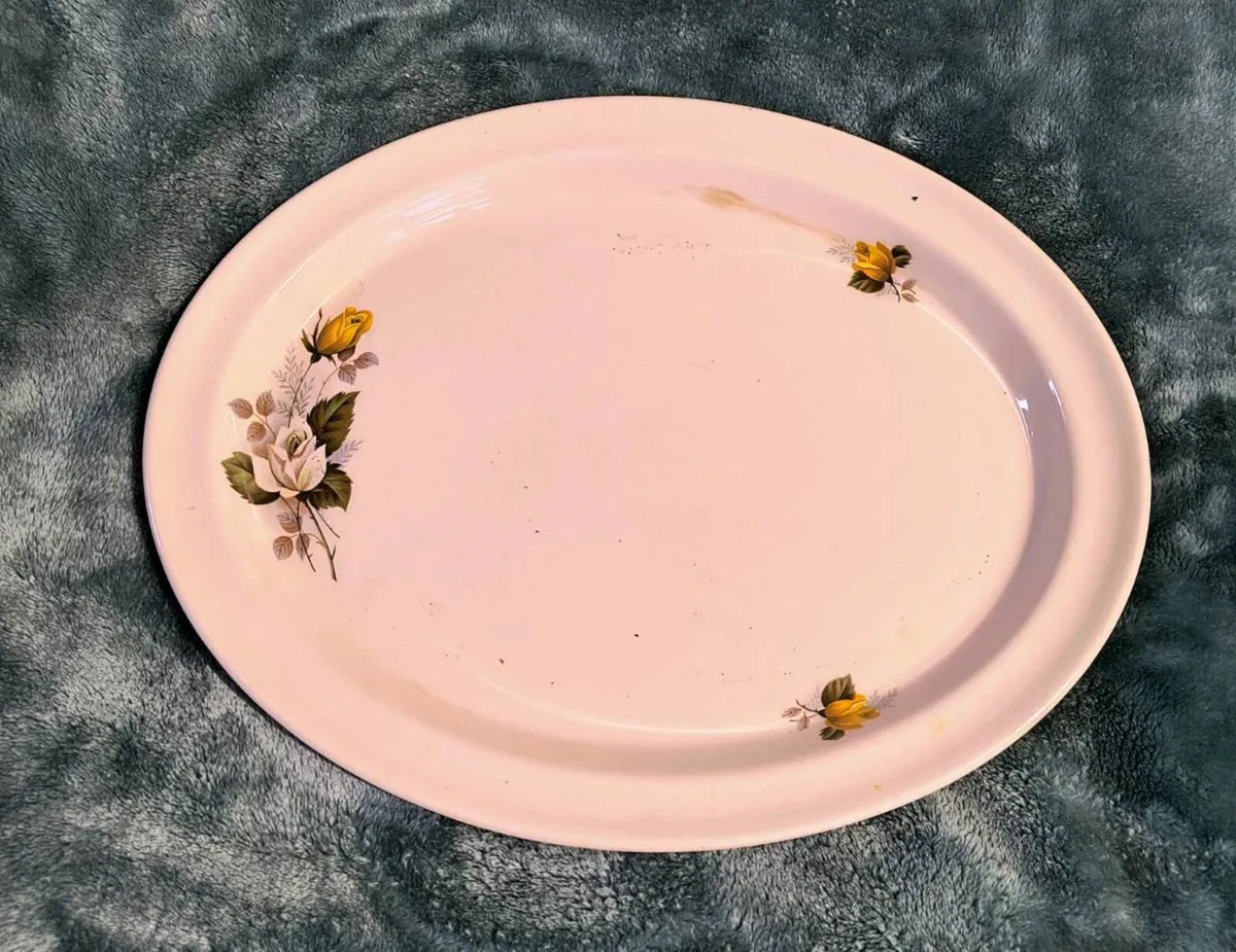 Vintage Arklow pottery platter - Image 3