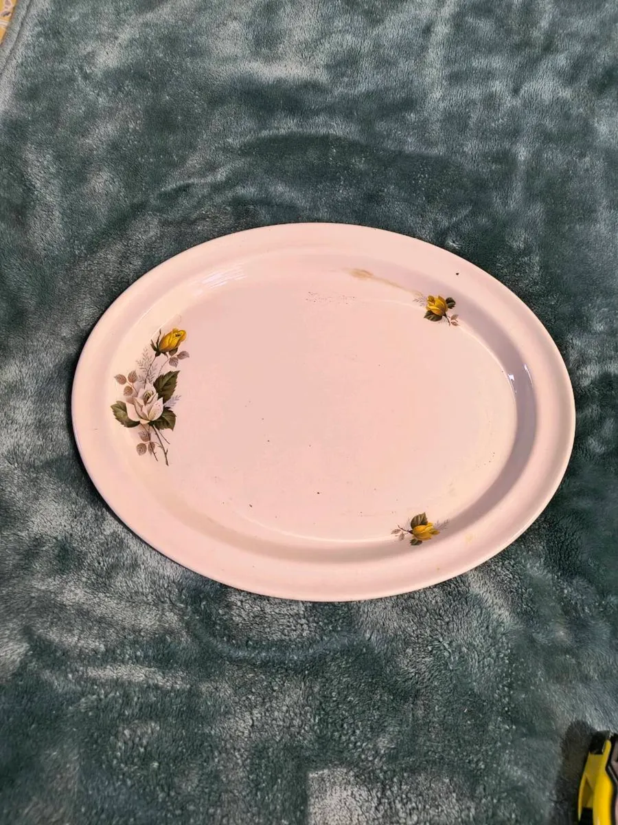 Vintage Arklow pottery platter - Image 2