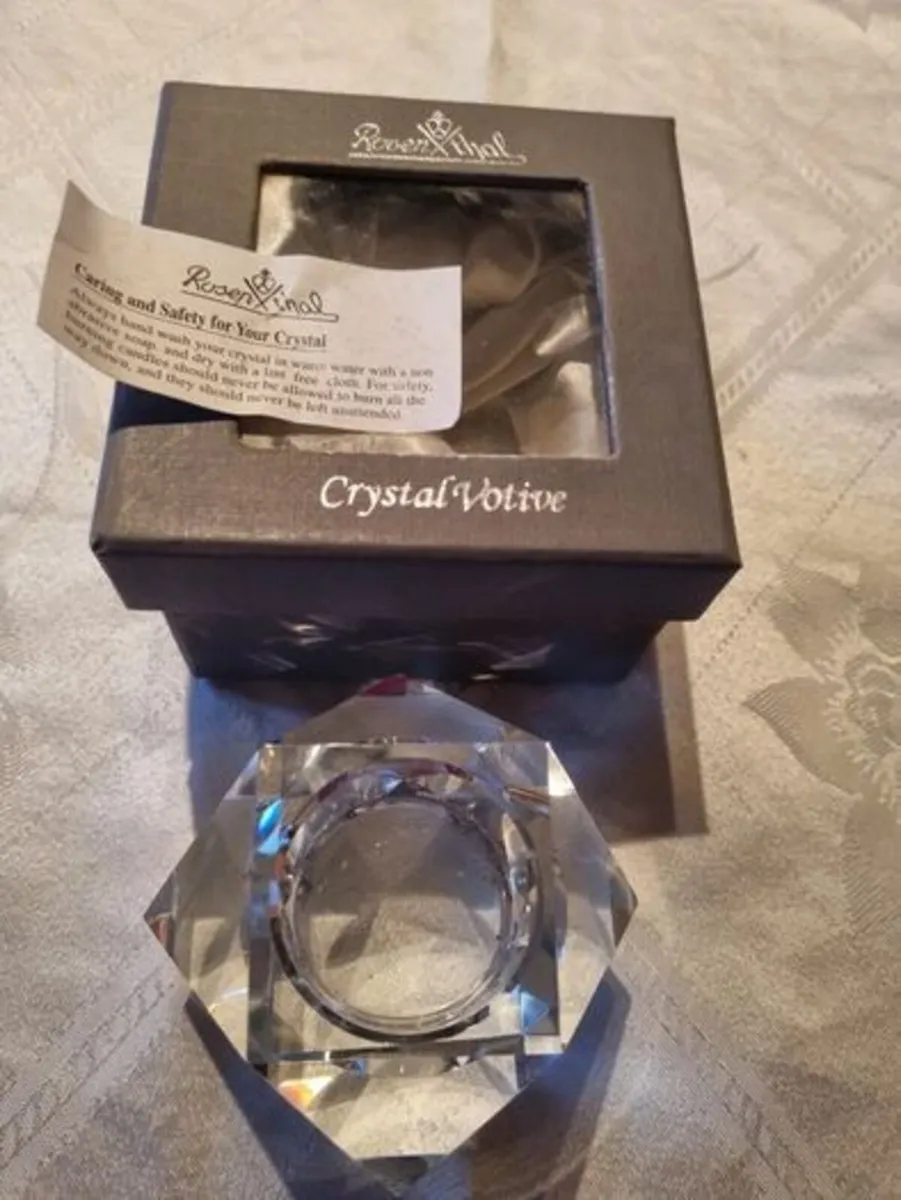 Rosenthal crystal candlestick - Image 4