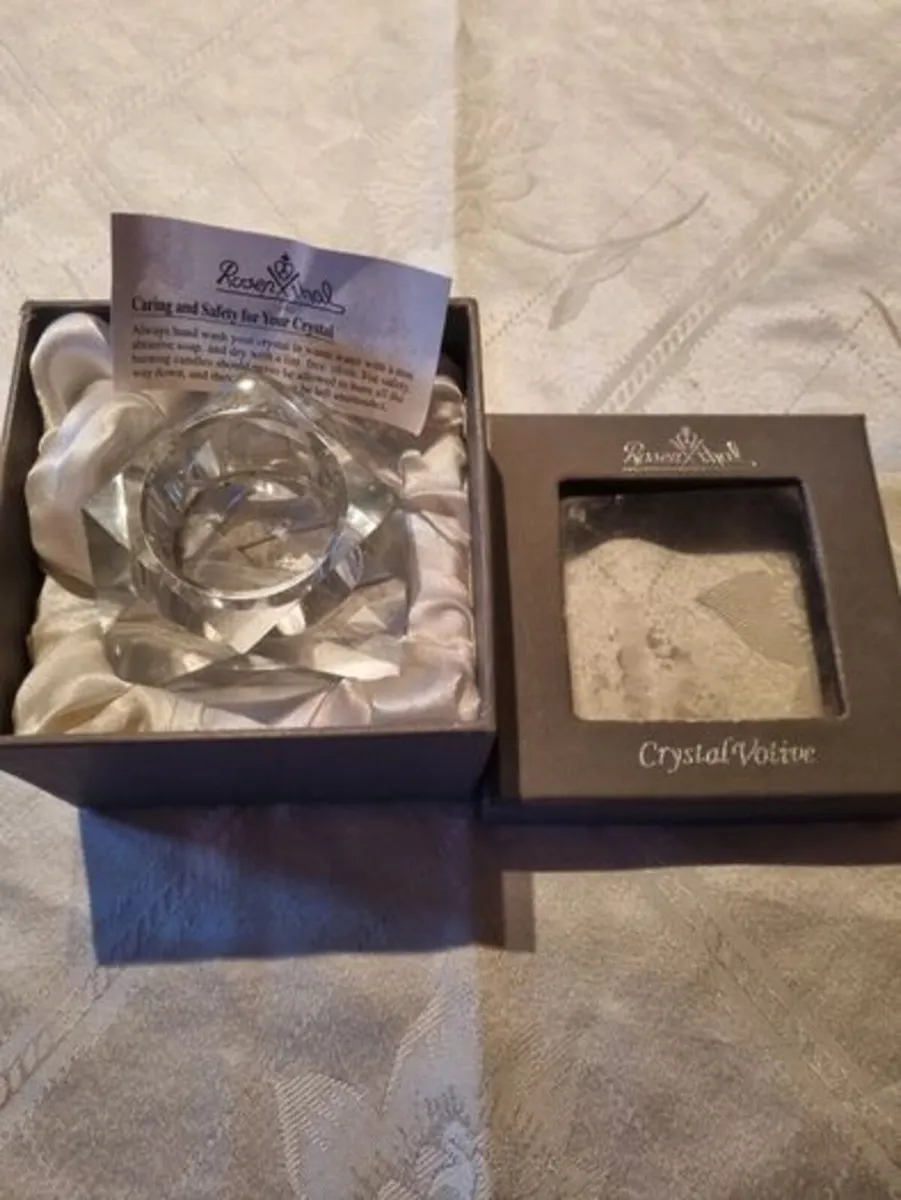 Rosenthal crystal candlestick - Image 1