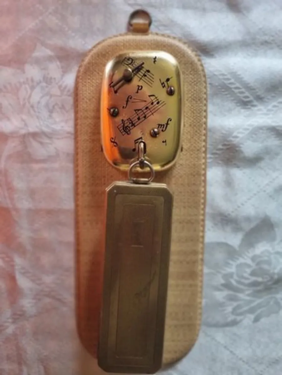 Vintage Musical Clothes Brush - Image 1