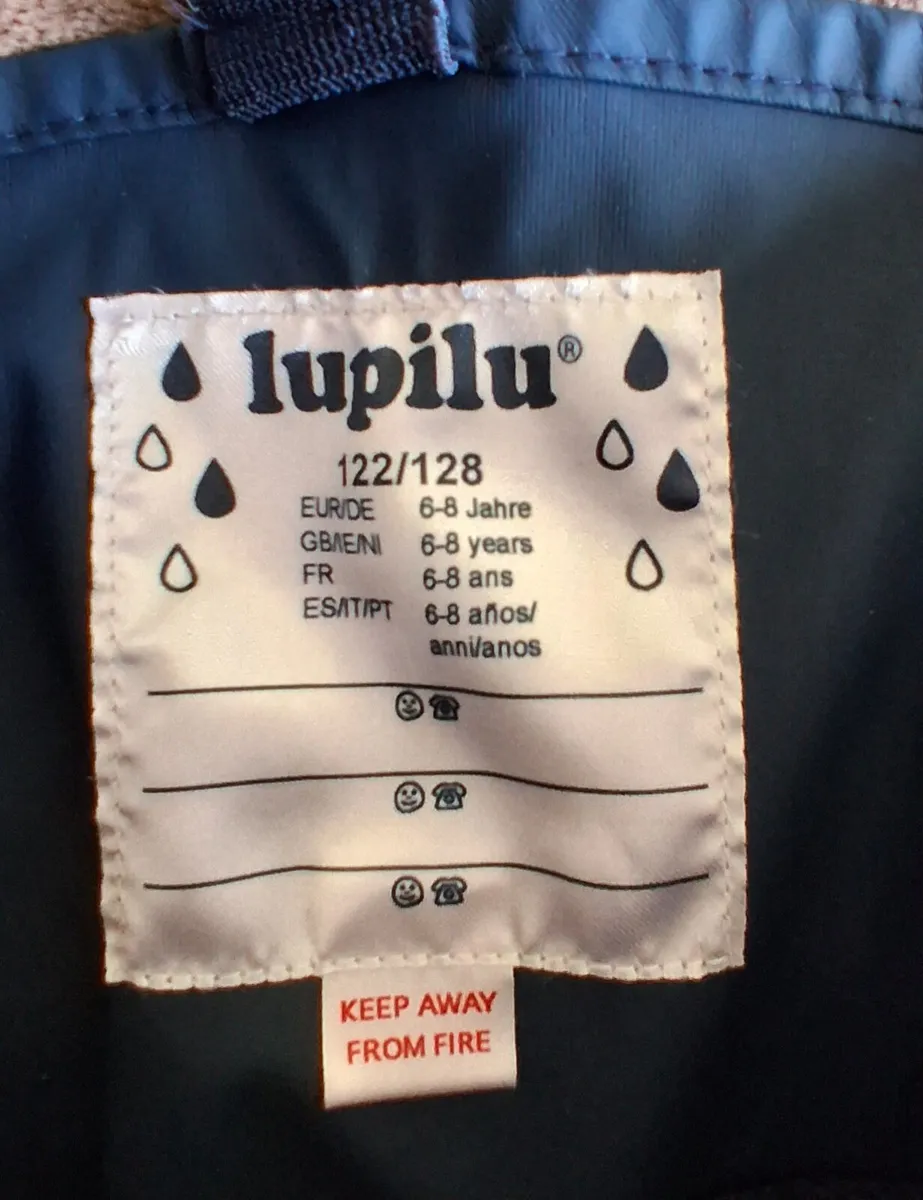 Boys Raingear 7-8 - Image 2