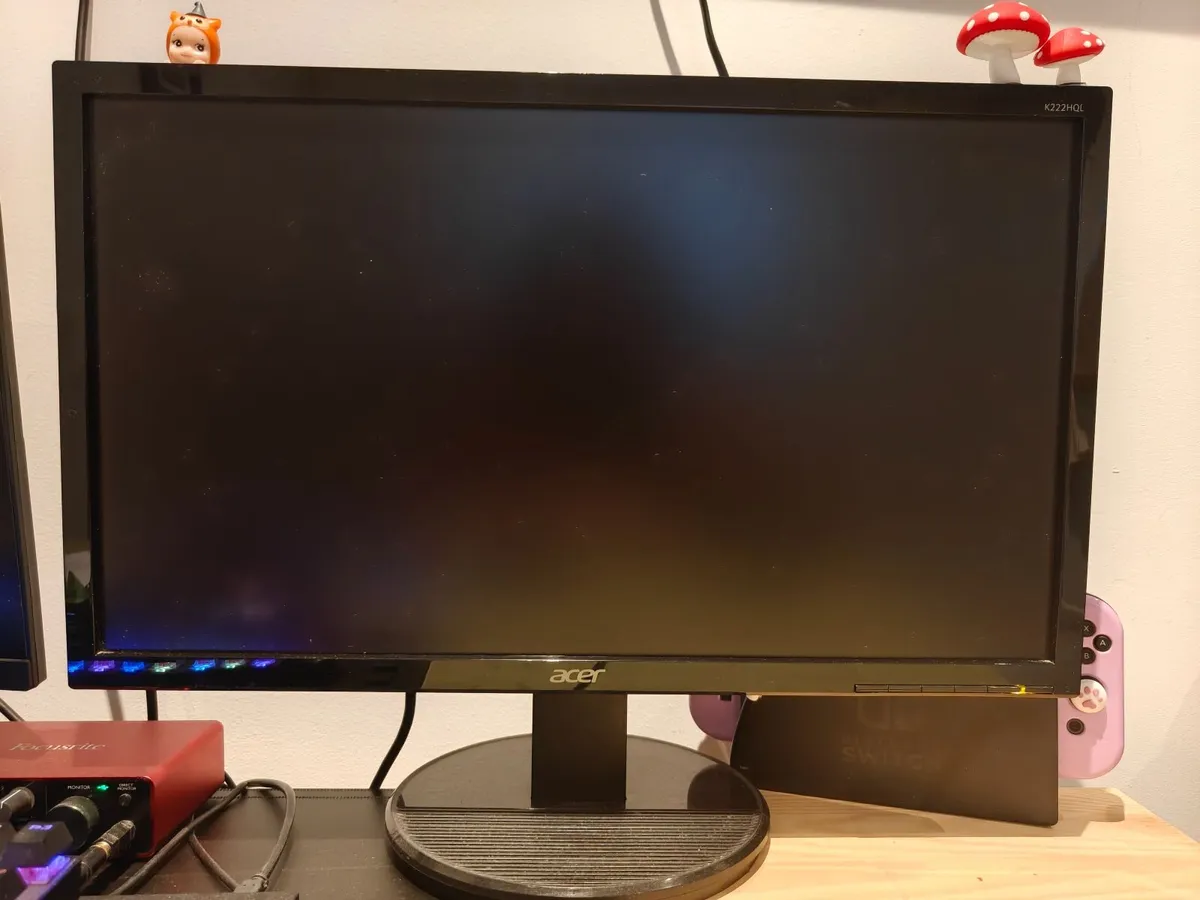 Acer K222HQL Widescreen LCD Monitor - Image 1