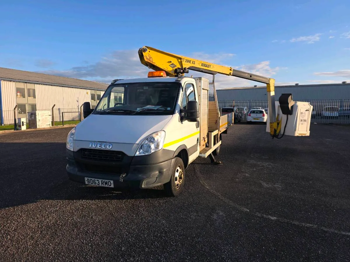 2013 iveco 50c versalift cherry picker - Image 1