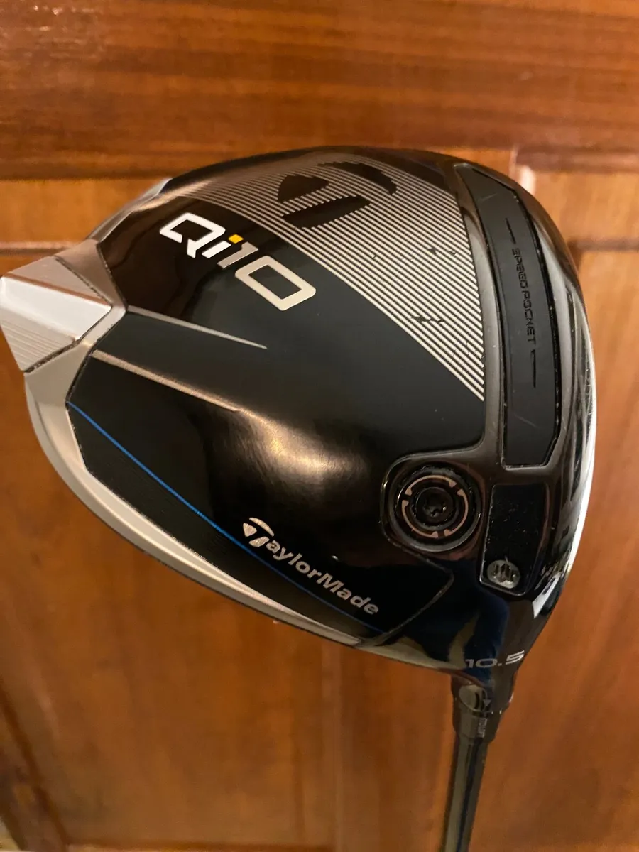 TaylorMade QI 10 Driver 10.5 Loft 70g Stiff Flex - Image 1