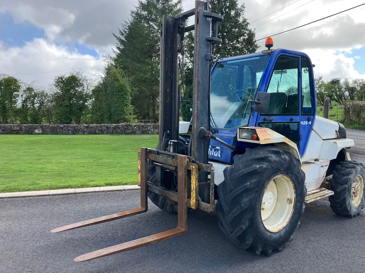 MANITOU ROUGH TERRAIN FORKLIFT - Image 3
