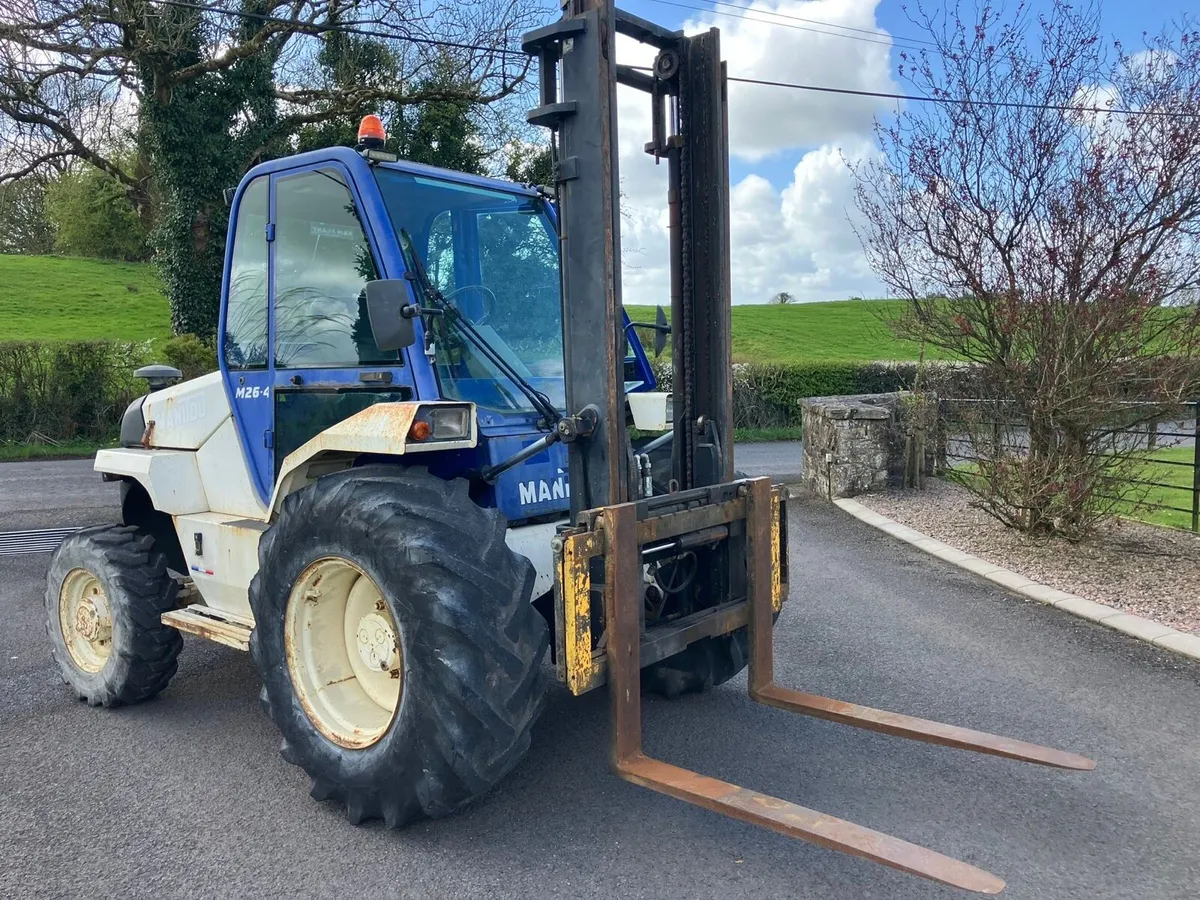 MANITOU ROUGH TERRAIN FORKLIFT - Image 2