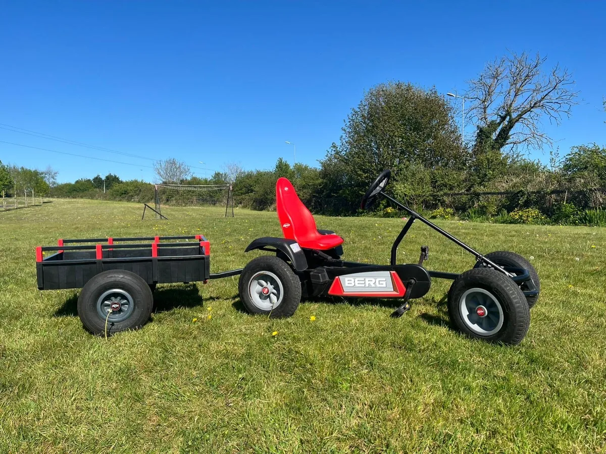 Berg Go Kart, Trailer & Passenger Seat - Image 1