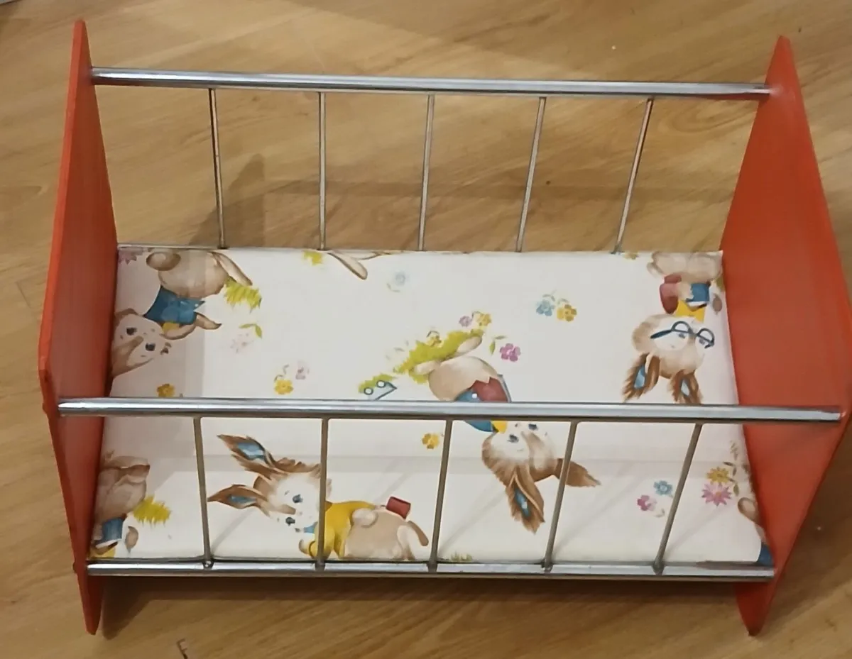 Vintage Dolls Cot from 1970s - Image 3